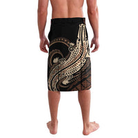 Personalized Solomon Islands Crocodile Lavalava Hapi Isles - Independence Anniversary LT7 - Polynesian Pride