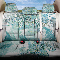 Aotearoa Maori Koru Curves Back Car Seat Cover Mossy Paua Shell