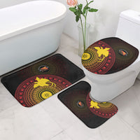 Papua New Guinea Independence Bathroom Set Tapa Circle