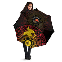 Papua New Guinea Independence Umbrella Tapa Circle