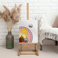 Hapi De Bilong Indipendens Papua New Guinea Canvas Wall Art PNG Lime Pot