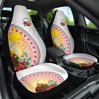 Hapi De Bilong Indipendens Papua New Guinea Car Seat Cover PNG Lime Pot