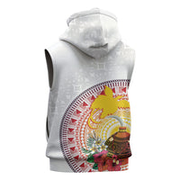 Hapi De Bilong Indipendens Papua New Guinea Sleeveless Hoodie PNG Lime Pot