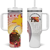 Hapi De Bilong Indipendens Papua New Guinea Tumbler With Handle PNG Lime Pot