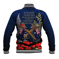 Anzac Day Aussie Mix Maori In Memories Baseball Jacket LT7 - Polynesian Pride