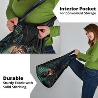 Maori Hongi Valentine Grocery Bag Aroha Ahau Ki A Koe