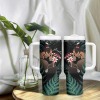 Maori Hongi Valentine Tumbler With Handle Aroha Ahau Ki A Koe