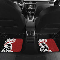 New Zealand Silver Fern Christmas Tree Car Mats Meri Kirihimete - Polynesian Pride