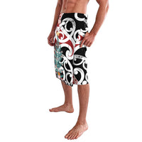 New Zealand Silver Fern Christmas Tree Lavalava Meri Kirihimete - Polynesian Pride