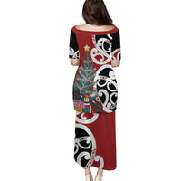 New Zealand Silver Fern Christmas Tree Puletasi Meri Kirihimete - Polynesian Pride