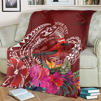 Personalized Samoa Meri Krisimasi Blanket Segasegamau'u Mix Siapo LT7 - Polynesian Pride
