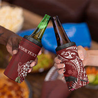 Personalized Samoa Meri Krisimasi 4 in 1 Can Cooler Tumbler Segasegamau'u Mix Siapo