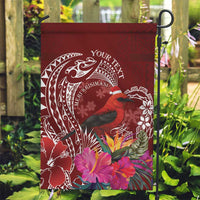 Personalized Samoa Meri Krisimasi Garden Flag Segasegamau'u Mix Siapo