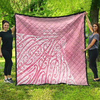 Breast Cancer Awareness Maori Quilt Kia Kaha Kia Maia Kia Manawanui - Polynesian Pride