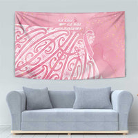 Breast Cancer Awareness Maori Tapestry Kia Kaha Kia Maia Kia Manawanui - Polynesian Pride