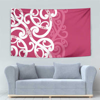 Breast Cancer Awareness Maori Tapestry Koru Kowhaiwhai - Polynesian Pride