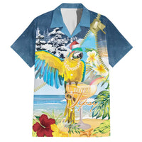 Funny Tropical Christmas Family Matching Summer Maxi Dress and Hawaiian Shirt Tis The Season To Get Tipsy LT7 Dad's Shirt - Short Sleeve Colorful - Polynesian Pride