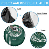Hawaii Rainbow Warriors Personalized Spare Tire Cover Kakau Ikaika Laau Pama LT7 - Polynesian Pride