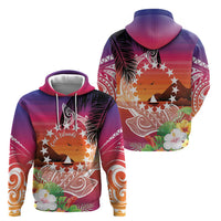 Kia Orana Cook Islands Hoodie Sunset Dream