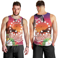 Kia Orana Cook Islands Men Tank Top Sunset Dream