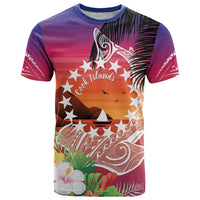 Kia Orana Cook Islands T Shirt Sunset Dream