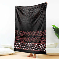 Maori Taniko Patterns Blanket Brown Niho Taniwha Mix Paatiki Motifs