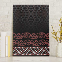 Maori Taniko Patterns Canvas Wall Art Brown Niho Taniwha Mix Paatiki Motifs