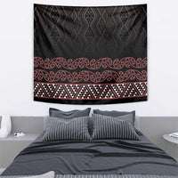 Maori Taniko Patterns Tapestry Brown Niho Taniwha Mix Paatiki Motifs
