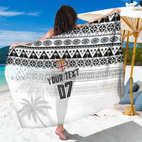 Fiji Rugby Custom Kaiviti Masi Sarong Black - Polynesian Pride