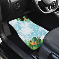 Polynesia Car Mats Sharks Duo Tropical Turquoise