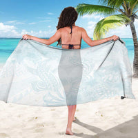 Polynesia Sarong Sharks Duo Tropical Off White