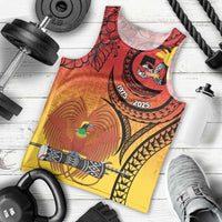 Papua New Guinea 50 Years Men Tank Top Motuan Motifs