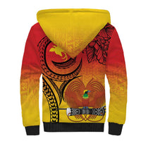 Papua New Guinea 50 Years Sherpa Hoodie Motuan Motifs