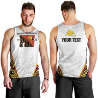 Personalized Papua New Guinea Men Tank Top Hapi De bilong Indipendens PNG