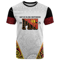 Personalized Papua New Guinea T Shirt Hapi De bilong Indipendens PNG