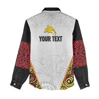 Personalized Papua New Guinea Women Casual Shirt Hapi De bilong Indipendens PNG