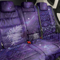 Aotearoa Taniko Matariki Back Car Seat Cover Cosmic Violet