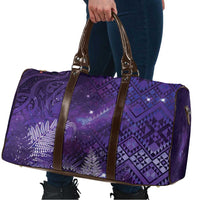 Aotearoa Taniko Matariki Travel Bag Cosmic Violet