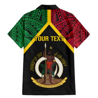 Vanuatu 44th Independence Anniversary Family Matching Mermaid Dress and Hawaiian Shirt