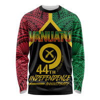 Vanuatu 44th Independence Anniversary Long Sleeve Shirt LT7 Unisex Colorful - Polynesian Pride