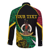 Vanuatu Independence Day Yumi 44 Long Sleeve Button Shirt