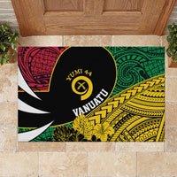 Vanuatu Independence Day Yumi 44 Rubber Doormat