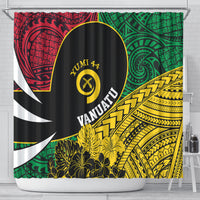 Vanuatu Independence Day Yumi 44 Shower Curtain