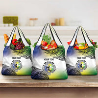 Malampa Day Grocery Bag Emblem Gradient Style