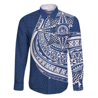 Tonga Queen Salote College Personalized Family Matching Off The Shoulder Long Sleeve Dress and Hawaiian Shirt Ngatu Tokelaufeletoa Motifs