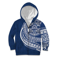 Tonga Queen Salote College Personalized Kid Hoodie Ngatu Tokelaufeletoa Motifs