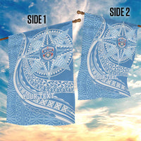 Tonga Apifo'ou Kolisi Personalized Garden Flag Ngatu Tokelaufeletoa Motifs LT7 - Polynesian Pride