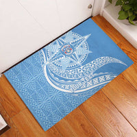 Tonga Apifo'ou Kolisi Personalized Rubber Doormat Ngatu Tokelaufeletoa Motifs