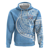 Tonga Apifo'ou Kolisi Personalized Zip Hoodie Ngatu Tokelaufeletoa Motifs