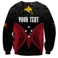 Personalised PNG Sweatshirt Papua Motuan Mirror Style LT7 - Polynesian Pride